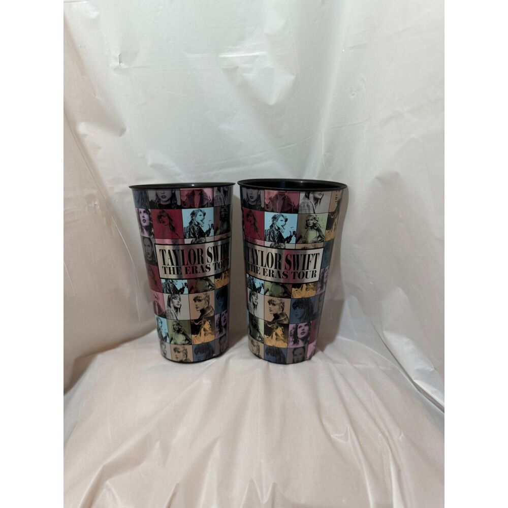 Taylor Swift The Eras Tour Concert Cups Set of 2 Official Collectible